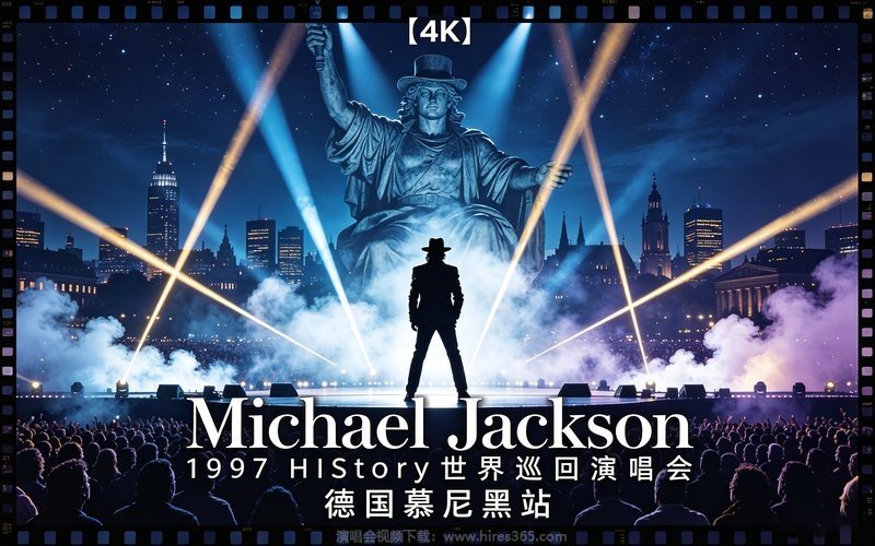 【4K】Michael Jackson – 1997 HIStory世界巡回演唱会 德国慕尼黑站 现场封面