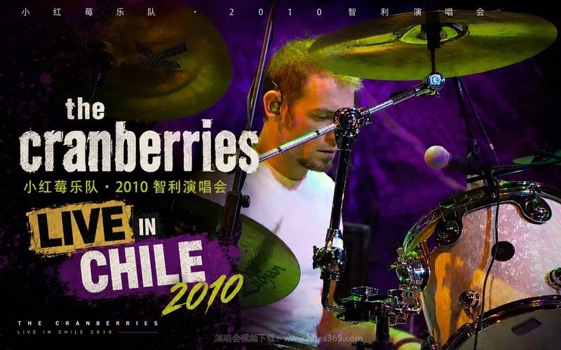 小红莓乐队 – 2010 智利演唱会 The Cranberries Live In Chile 2010 现场封面