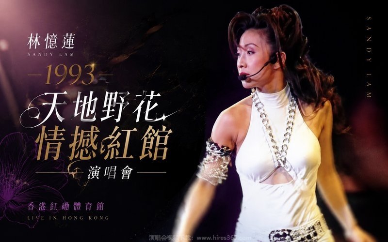 林忆莲 – 1993 天地野花情撼红馆演唱会 现场封面
