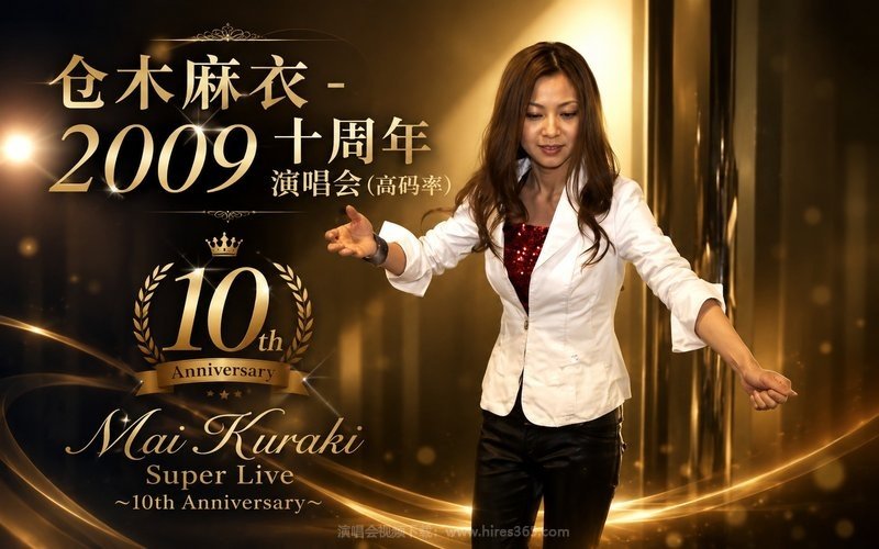 仓木麻衣 – 2009 十周年演唱会（高码率） Mai Kuraki Super Live ~10th Anniversary~ 现场封面