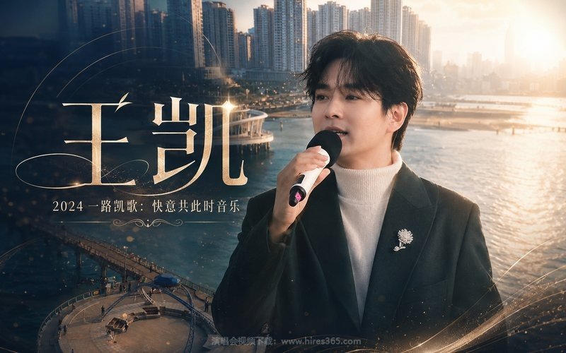 王凯 – 2024 一路凯歌：快意共此时音乐 现场封面
