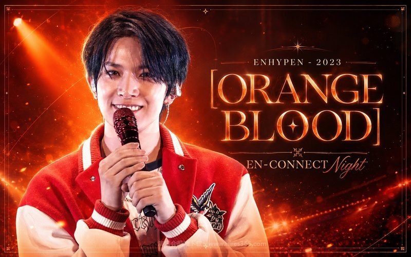 ENHYPEN – 2023 [ORANGE BLOOD] EN-CONNECT Night 现场封面