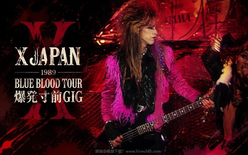 X JAPAN – 1989 BLUE BLOOD TOUR 爆発寸前GIG 现场封面