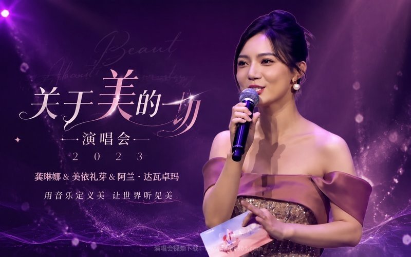 龚琳娜&美依礼芽&阿兰·达瓦卓玛 – 2023 关于美的一切演唱会 现场封面