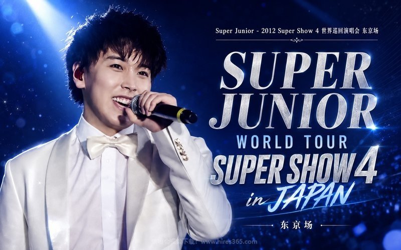 Super Junior – 2012 Super Show 4 世界巡回演唱会 东京场 SUPER JUNIOR WORLD TOUR SUPER SHOW 4 in JAPAN 现场封面