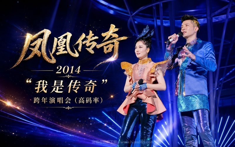 凤凰传奇 – 2014 “我是传奇” 跨年演唱会（高码率） 现场封面