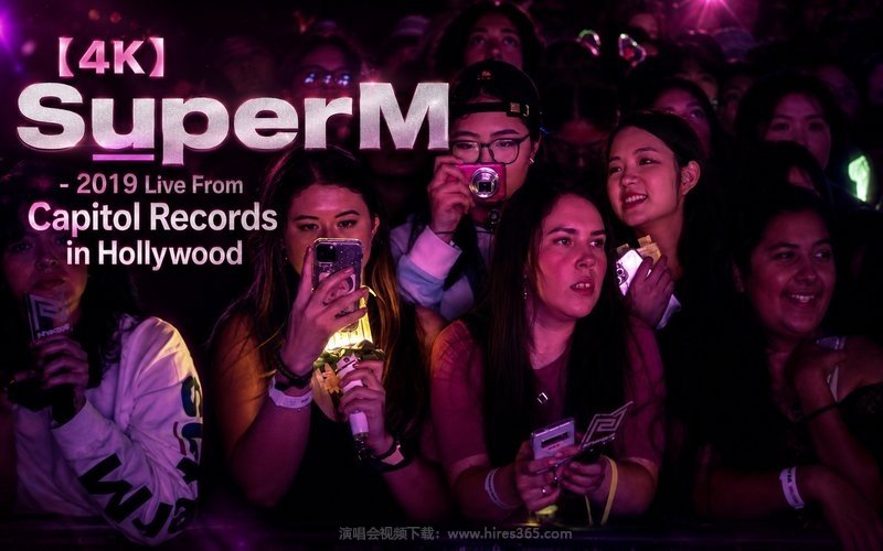 【4K】SuperM – 2019 Live From Capitol Records in Hollywood 现场封面