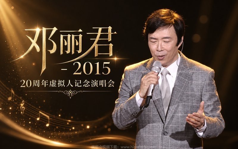 邓丽君 – 2015 20周年虚拟人记念演唱会 现场封面