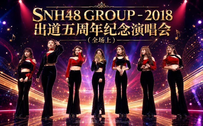 SNH48 GROUP – 2018 出道五周年纪念演唱会（全场上） 现场封面