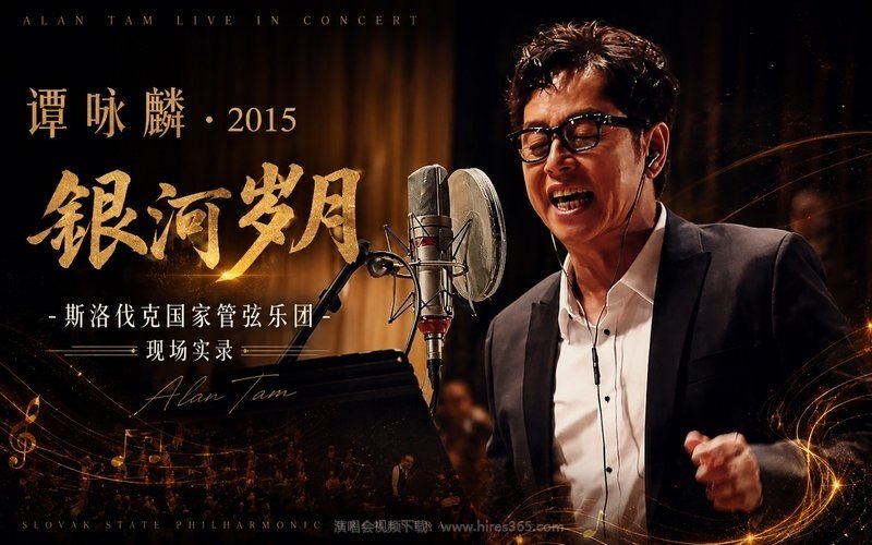 谭咏麟 – 2015 银河岁月 – 斯洛伐克国家管弦乐团 现场实录 现场封面