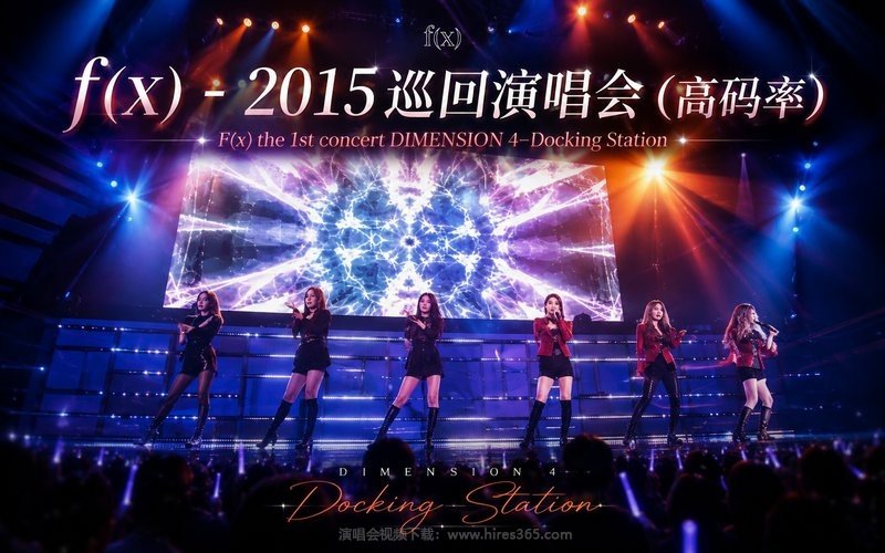 f(x) – 2015 巡回演唱会（高码率） F(x) the 1st concert DIMENSION 4–Docking Station 现场封面