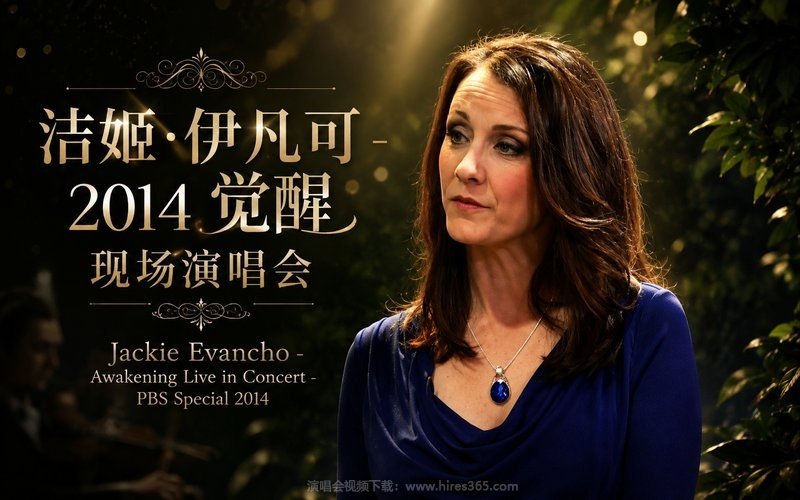 洁姬·伊凡可 – 2014 觉醒现场演唱会 Jackie Evancho – Awakening Live in Concert – PBS Special 2014 现场封面