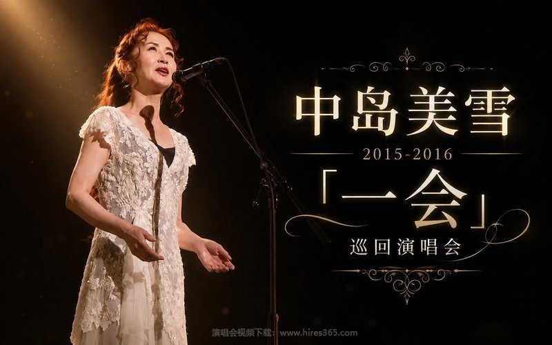 中岛美雪 – 2015-2016 「一会」巡回演唱会 现场封面