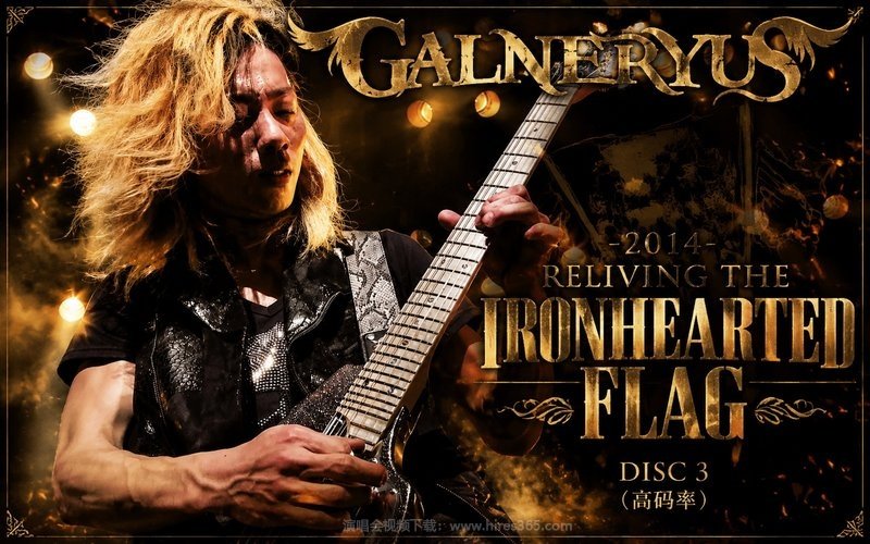 GALNERYUS – 2014 RELIVING THE IRONHEARTED FLAG DISC 3（高码率） 现场封面