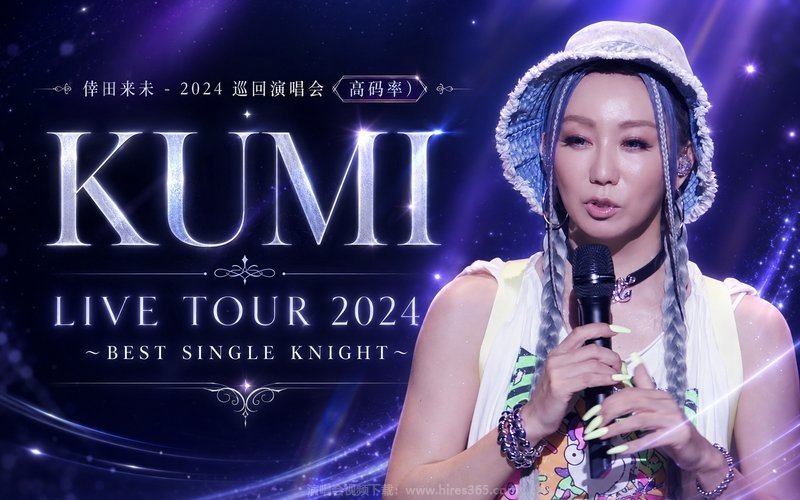 倖田来未 – 2024 巡回演唱会（高码率） KUMI LIVE TOUR 2024 ～BEST SINGLE KNIGHT～ 现场封面