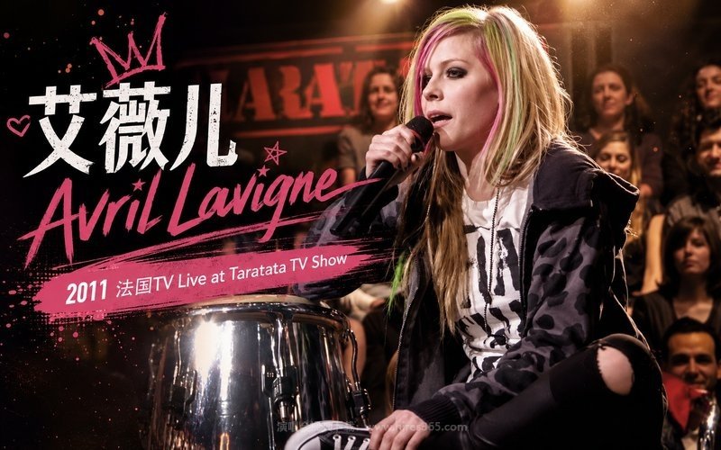 艾薇儿 Avril Lavigne – 2011 法国TV Live at Taratata TV Show 现场封面