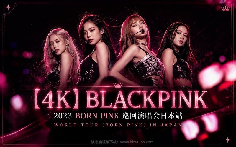【4K】BLACKPINK – 2023 BORN PINK 巡回演唱会日本站 WORLD TOUR [BORN PINK] IN JAPAN 现场封面