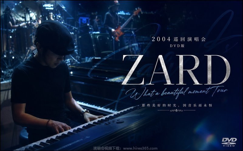 ZARD – 2004 巡回演唱会 DVD版 ZARD What a beautiful moment Tour 现场封面