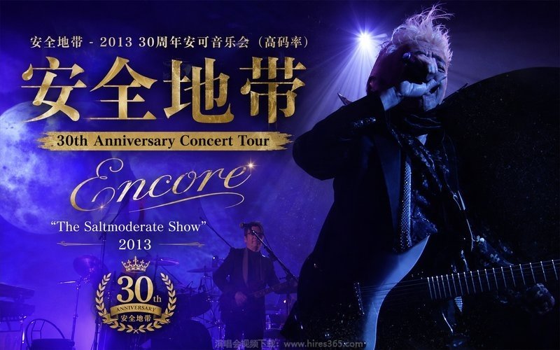 安全地带 – 2013 30周年安可音乐会（高码率） 30th Anniversary Concert Tour Encore “The Saltmoderate Show” 2013 现场封面