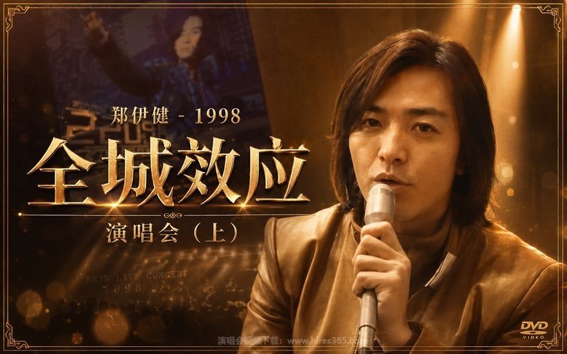 郑伊健 – 1998 全城效应演唱会（上） 现场封面