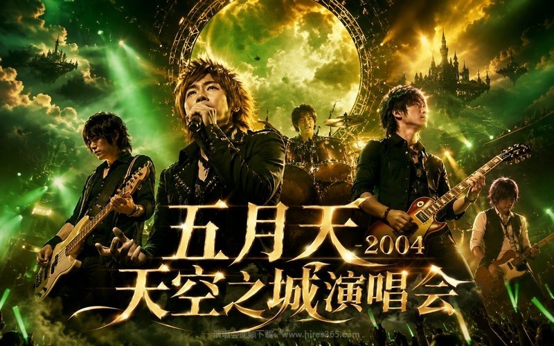 五月天 – 2004 天空之城演唱会 现场封面