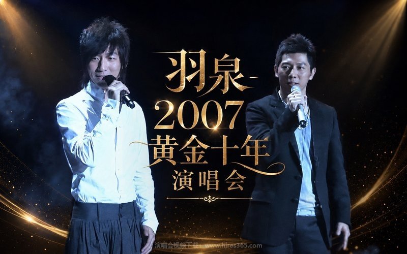 羽泉 – 2007 黄金十年演唱会 现场封面