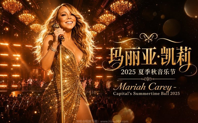 玛丽亚·凯莉 – 2025 夏季秋音乐节 Mariah Carey – Capital’s Summertime Ball 2025 现场封面