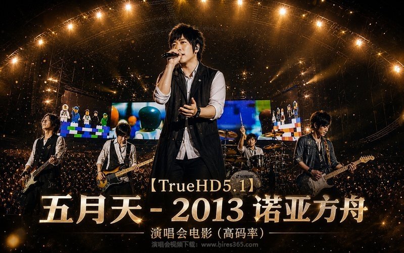 【TrueHD5.1】五月天 – 2013 诺亚方舟 演唱会电影（高码率） 现场封面