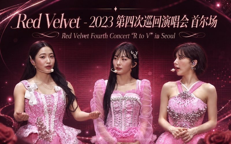 Red Velvet – 2023 第四次巡回演唱会 首尔场 Red Velvet Fourth Concert“R to V” in Seoul 现场封面