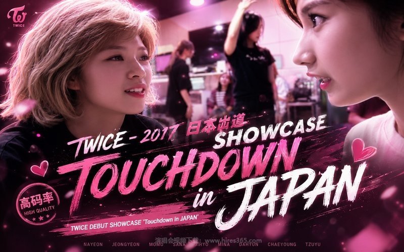 TWICE – 2017 日本出道Showcase（高码率）《TWICE DEBUT SHOWCASE ‘Touchdown in JAPAN’》 现场封面