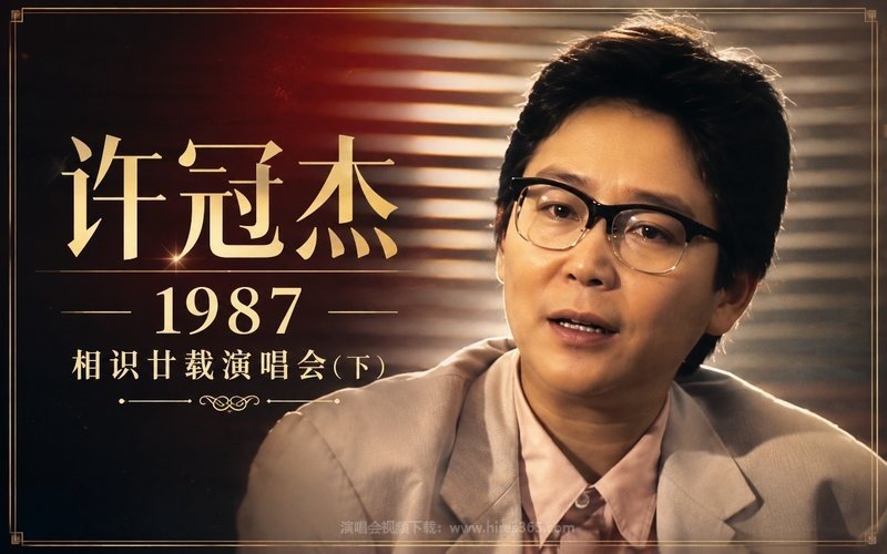 许冠杰 – 1987 相识廿载演唱会（下） 现场封面