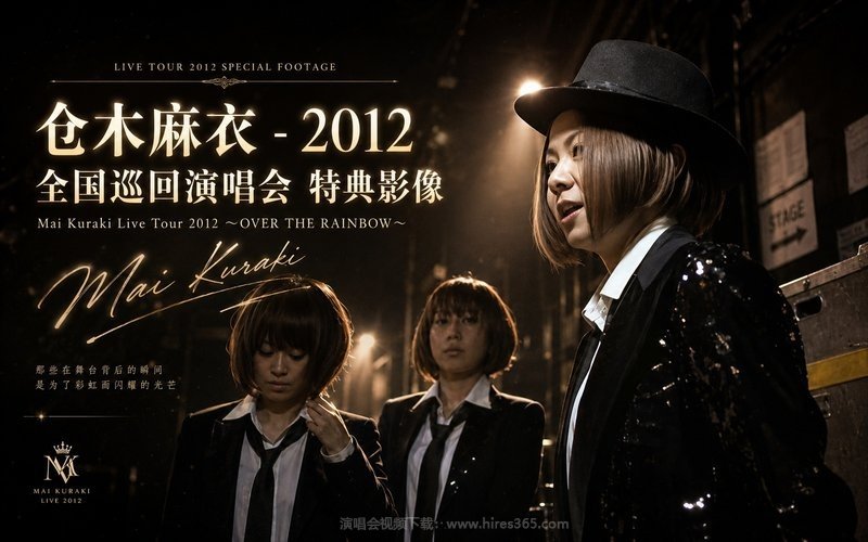 仓木麻衣 – 2012 全国巡回演唱会 特典影像 Mai Kuraki Live Tour 2012 ～OVER THE RAINBOW～ 现场封面