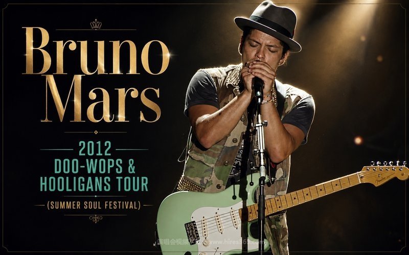 Bruno Mars – 2012 Doo-Wops & Hooligans Tour (Summer Soul Festival) 现场封面