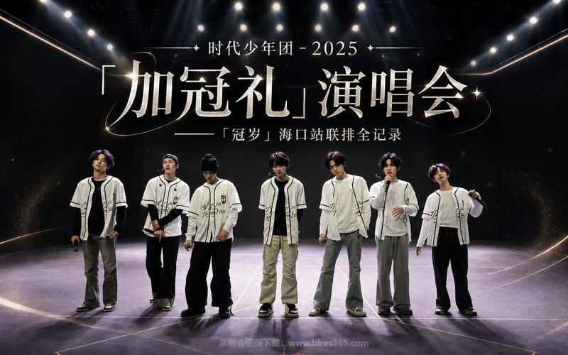 时代少年团 – 2025 「加冠礼」演唱会——「冠岁」海口站联排全记录 现场封面