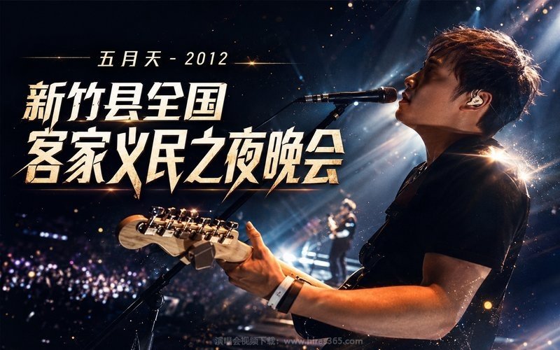 五月天 – 2012 新竹县全国客家义民之夜晚会 现场封面