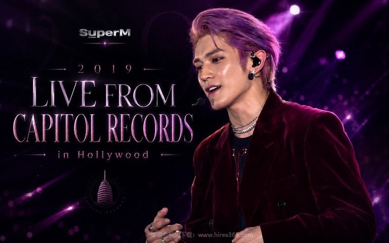 SuperM – 2019 Live From Capitol Records in Hollywood 现场封面