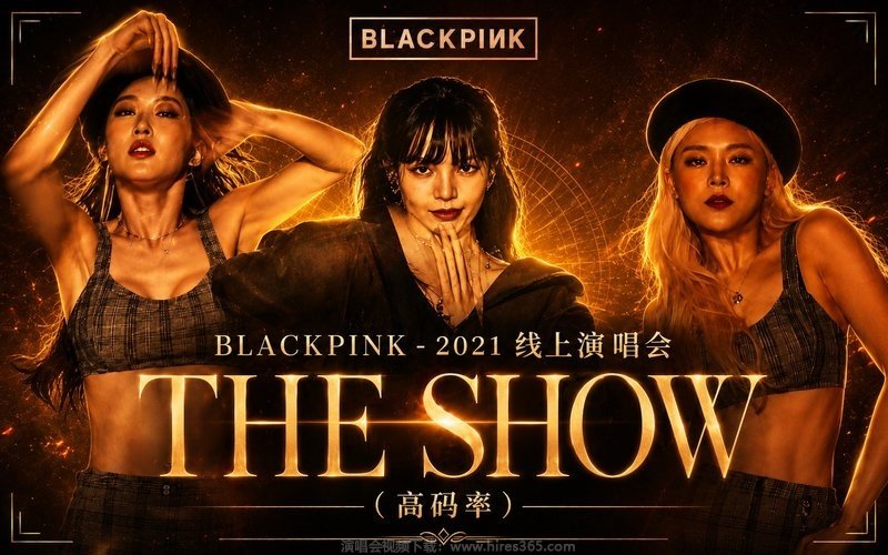 BLACKPINK – 2021 线上演唱会 THE SHOW（高码率） 现场封面
