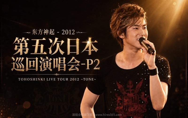 东方神起 – 2012 第五次日本巡回演唱会-P2 TOHOSHINKI LIVE TOUR 2012 ~TONE~ 现场封面