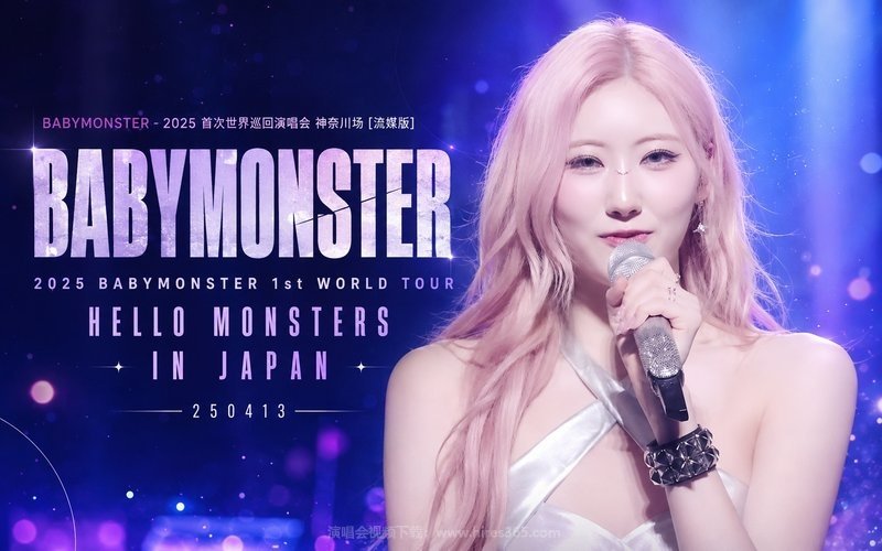 BABYMONSTER – 2025 首次世界巡回演唱会 神奈川场 [流媒版] 2025 BABYMONSTER 1st WORLD TOUR HELLO MONSTERS IN JAPAN 250413 现场封面