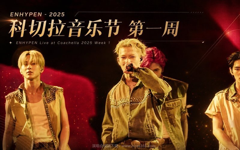 ENHYPEN – 2025 科切拉音乐节 第一周 ENHYPEN Live at Coachella 2025 Week 1 现场封面
