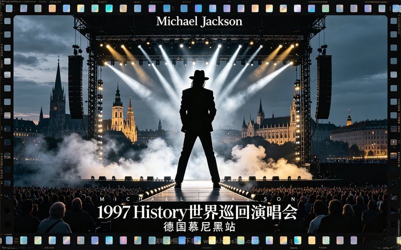 Michael Jackson – 1997 HIStory世界巡回演唱会 德国慕尼黑站 现场封面