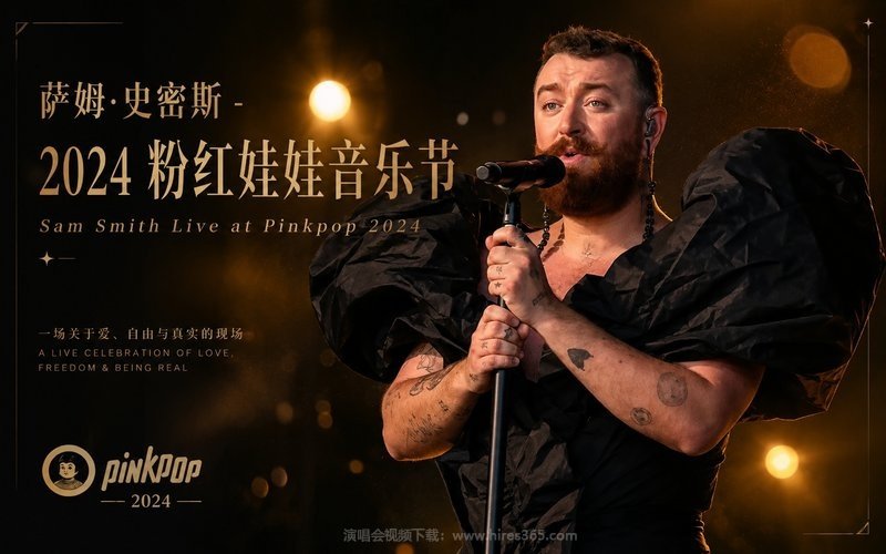 萨姆·史密斯 – 2024 粉红娃娃音乐节 Sam Smith Live at Pinkpop 2024 现场封面