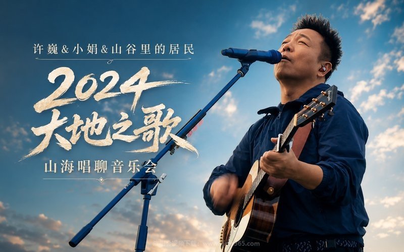 许巍&小娟&山谷里的居民 – 2024 大地之歌 山海唱聊音乐会 现场封面