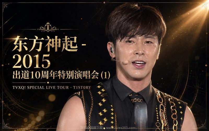 东方神起 – 2015 出道10周年特别演唱会 (1) TVXQ! SPECIAL LIVE TOUR – T1ST0RY 现场封面
