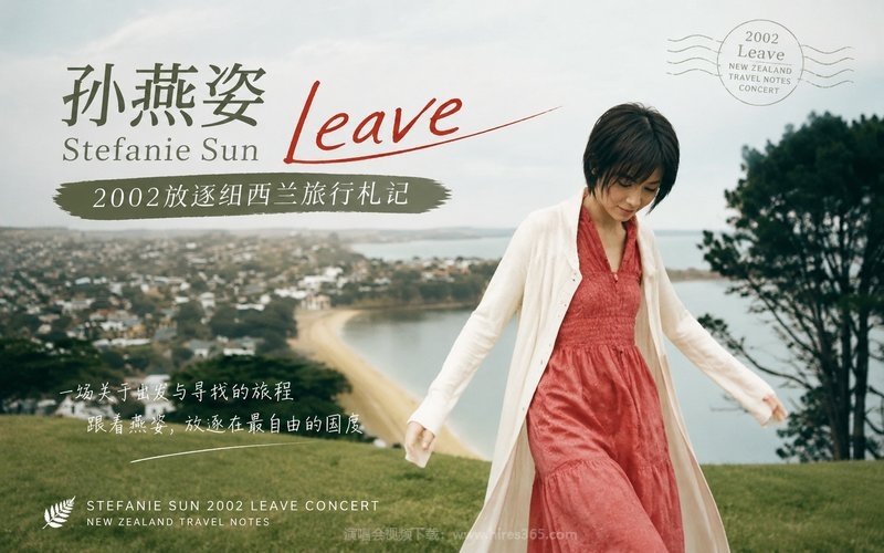 孙燕姿 – 2002 Leave放逐纽西兰旅行札记 现场封面