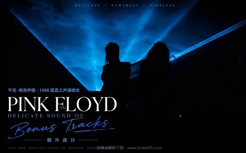 平克·弗洛伊德 – 1988 雷霆之声演唱会 额外曲目 Pink Floyd Delicate Sound of Bonus Tracks 现场封面