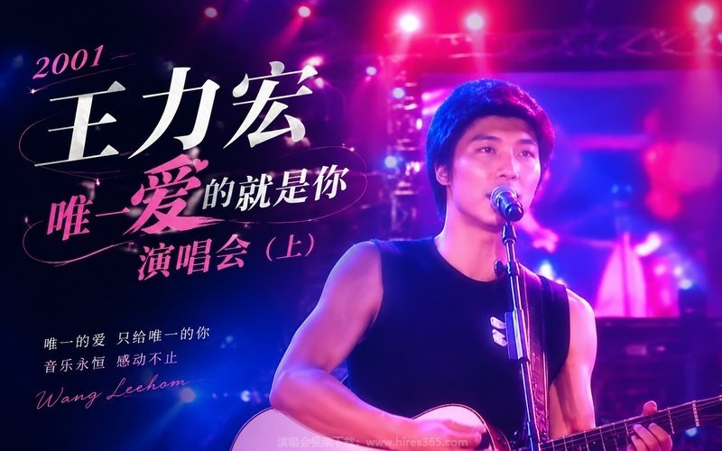 王力宏 – 2001 唯一爱的就是你演唱会（上） 现场封面