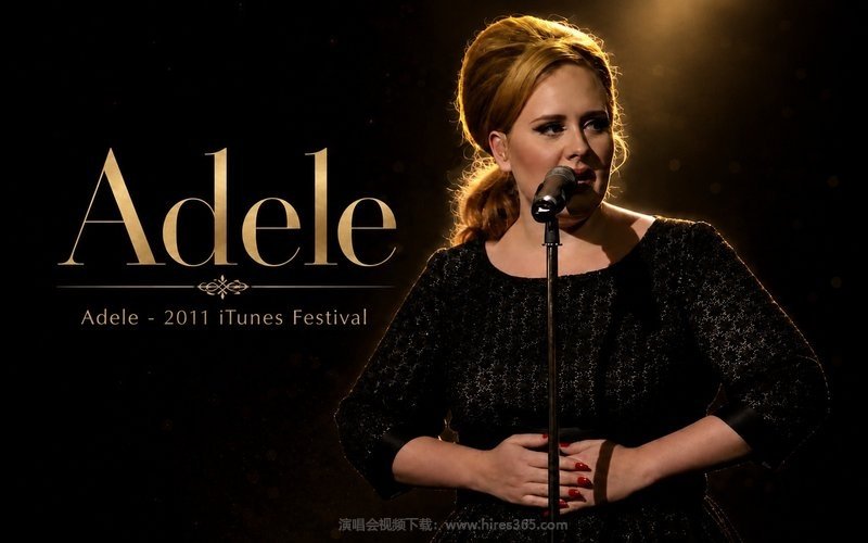 Adele – 2011 iTunes Festival 现场封面