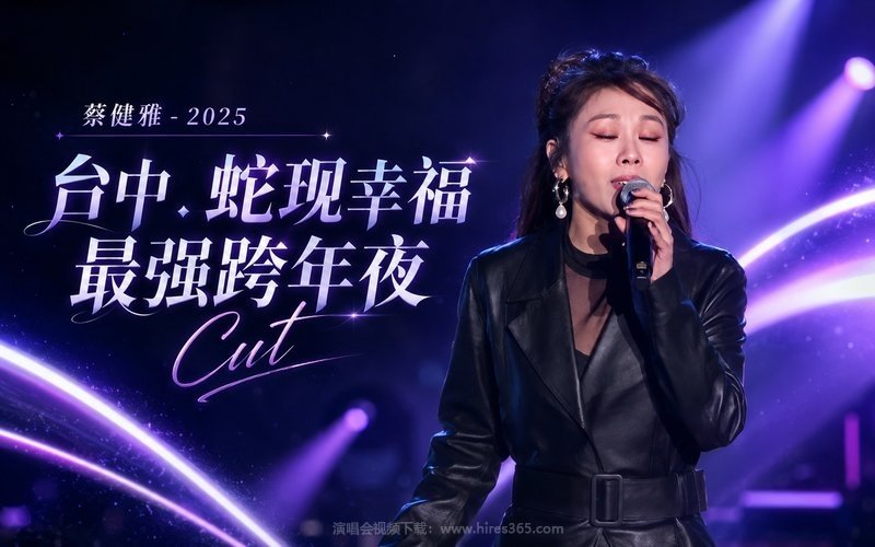 蔡健雅 – 2025 台中．蛇现幸福最强跨年夜Cut 现场封面