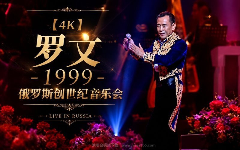 【4K】罗文 – 1999 俄罗斯创世纪音乐会 现场封面